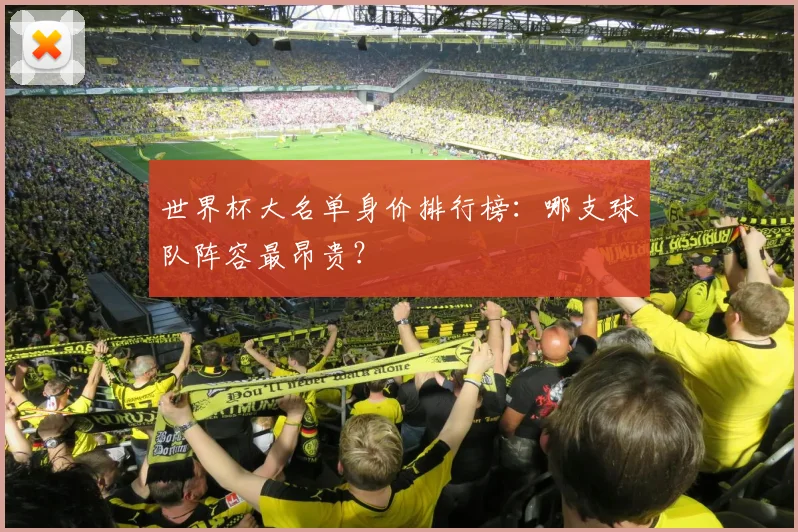 世界杯大名单身价排行榜：哪支球队阵容最昂贵？