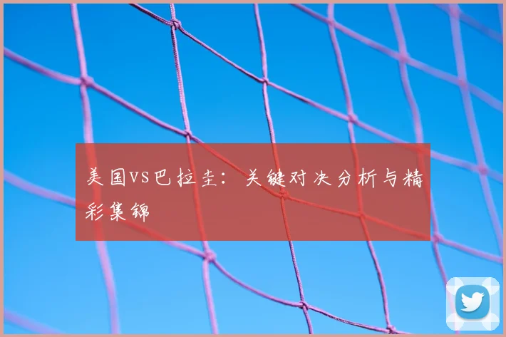 美国vs巴拉圭：关键对决分析与精彩集锦